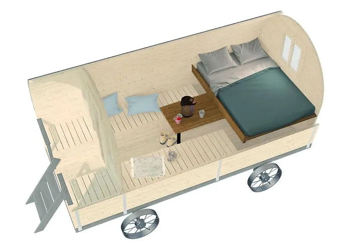 Fasshotel Westernwagen, Beheizt 2-3 Personen * Kirchensittenbach
